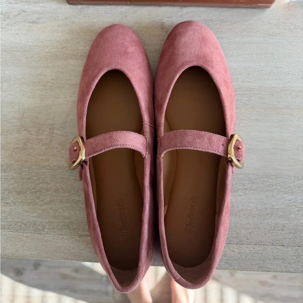 Madewell The Remy Mary Jane Flat - Picture 2 of 4